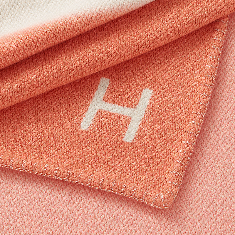 Cabriole blanket - Pink | Hermès Canada